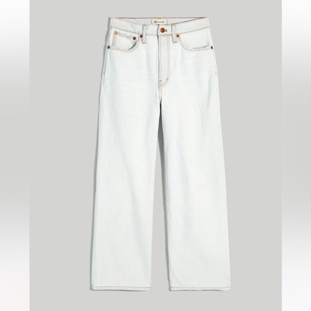 Madewell Perfect Vintage Wide-Leg Crop Jean in Edmunds Wash Size 29